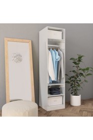 Resim Tdesigno Yen Açık Giyinme Dolabı - Çok Amaçlı Dolap - Gardırop 40 Cm 