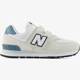 Resim New Balance 574 Çocuk Günlük Spor Ayakkabı P5746wh Beyaz 