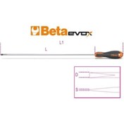 Resim Uzun Düz Tornavida 1204El 08x4x400 