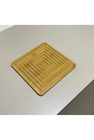 Resim Bambu Nihale Tencere Ve Çaydanlık Altlığı Bambu 