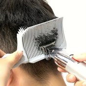 Resim Profesyonel Altın Vurgulu Saç Tarak - Salon Stil ve Ombre Etkileri için Isıya Dayanıklı, Düz Üst Tasarım, Isıya Dayanıklı Saç Aracı, Salon Kalitesinde Saç Aracı, Şık Metalik Bitiş, Dayanıklı Saç Aracı 
