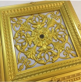 Resim DİECOR Led Döşenebilir Saray Tavan Avize Göbeği 