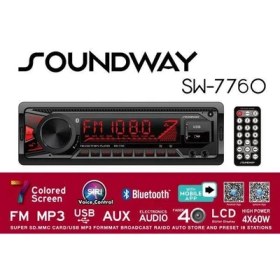 Resim Soundway SW-7750,7760,7790,7780 Bluetooth USB Oto Teyp 4X60WAAT 