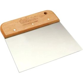 Resim Dekor 042 Ahşap Saplı Geniş Macun Ispatula 22 cm 