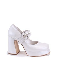 Resim Dagoster Dza07-337566 Sedef Platform Topuklu Kadın Ayakkabı Sedef 