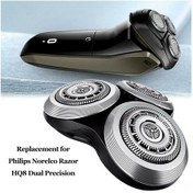 Resim Qingmipy Philips Norelco Rq12+ Sh90 S9000 Tıraş Makinesi Yedek Başlık Ve Bıçak Seti, Yüksek Performans Diğer 