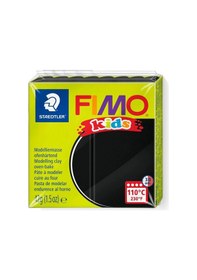 Resim Supertrend Fimo Kids Yumuşak Polimer Kil 9 Black 