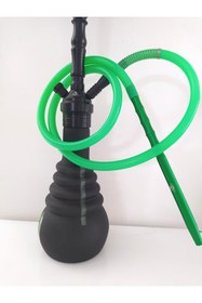 Resim Hd Marketim Büyük Boy Kalın Cam Çelik Ithal Kilitli Nargile Takımı 9172 