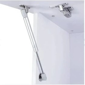 Resim Dolap Kapak Pistonu Mutfak Dolabı Kapağı Gazlı Amortisörlü Piston 100N / 25CM - Gri Renk 