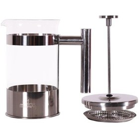 Resim Any Morning Ff110 Kahve Ve Bitki Çayı İçin French Press 600 Ml Gri 
