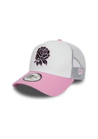 Resim New Era Şapka - England Rfu Seasonal Colour Ef Trucker - Beyaz / Pembe 