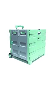 Resim BALATLI Katlanabilir Yükseklik Ayarlı Market Taşıma Arabası 