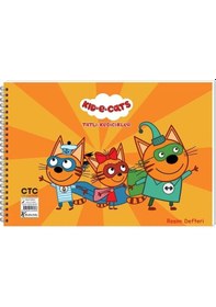 Resim Keskin Resim Defteri 25x35cm 15yp Tatlı Kedicikler 300215-80 