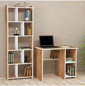 Resim Kalenderdekor1 Kalender Dekor Avel Snow 90 Cm Çalışma Masası Takımı Avs02 