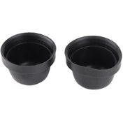 Resim Shineyee 2 Adet 70mm Siyah Lastik Araba Farı Toz Ve Su Geçirmez Kapak, Led Ampul Teli İçin Önceden Delikli, Dayanıklı Ve Esnek 