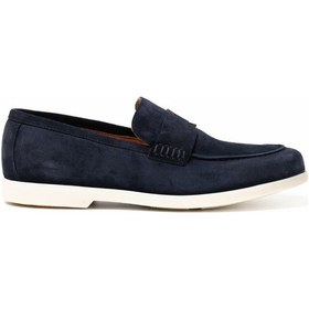 Resim Oxford Klasik Erkek Mo-16500a250-16500 Giuseppe Mengoni Güçlü Lacivert Süet Lacivert 