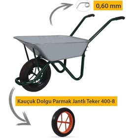 Resim Kanat Troyka Afrika Galvanizli Demonte El Arabası 0.60 Mm Sac 