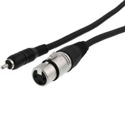 Resim Rca to Xlr Dişi Mono kablo 3 mt 
