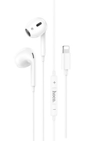 Resim hoco. M111 Max Lightning Dijital Mikrofonlu Kablolu Kulaklık - Beyaz 