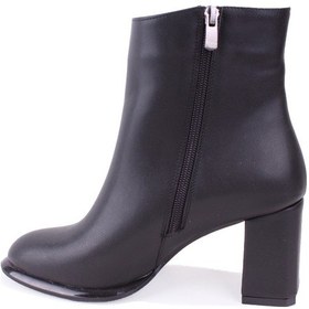 Resim Dagoster Dza07-811501 Siyah Klasik Topuklu Kadın Bot Siyah 