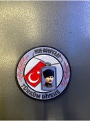 Resim ÇUKUROVA ÜTÜ ''NE MUTLU TÜRKÜM DİYENE'' 7 CM PATCH 3d Plastik, 2025 Yeni Tip, Cırtlı, 1. Kalite 
