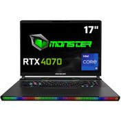 Resim Monster Semruk S7 V9.2.2 i9-13950HX 64 GB 2 TB SSD 8 GB RTX4070 17" Dos 240 Hz Dizüstü Oyun Bilgisayarı 