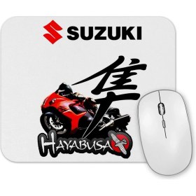 Resim Baskı Dükkanı Suzuki Hayabusa Motosiklet Mouse Pad 