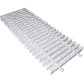 Resim Yıldız Desen Havuz Kenar Izgarası - Çift / T Kesit / 25cm. 