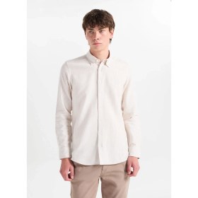 Resim Altınyıldız Classics Beyaz Erkek Düğmeli Tailored Fit Gömlek ACE201262114 