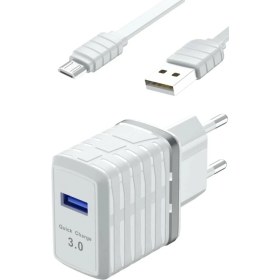 Resim Zipax Galaxy A5 Şarj Aleti Micro USB Qualcomm Hızlı Şarj 