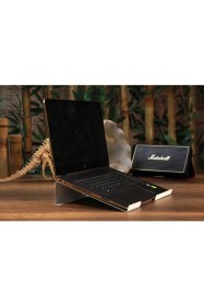 Resim Hobi Demir Sanat Beyaz Tüm Modellerle Uyumlu Çelik Notebook Laptop Standı Yükseltici Altlık 
