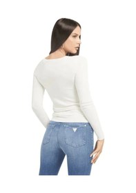 Resim Guess Saylor Kadın Beyaz Triko W5br41z2nq2-g012 Beyaz 