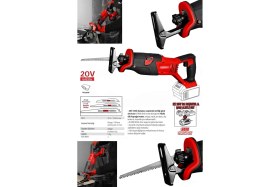 Resim Çift Bataryalı Tilki Kuyruğu Testere Şarjlı Akülü Kemik Demir Ahşap Kesme Makinesi Garantili 