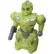 Resim Sürtmeli Kırılmaz Robot Oyuncak Yeşil 8816 Yeşil 