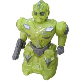 Resim Sürtmeli Kırılmaz Robot Oyuncak Yeşil 8816 Yeşil 