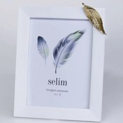 Resim Selim Yapraklı 13x18 Çerçeve Beyaz Altın SCRV 124BYA84RS 