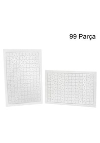 Resim Kişiye Özel Fotoğraf Baskılı Süblimasyon Dikdörtgen Puzzle A4 - 99 Parça 