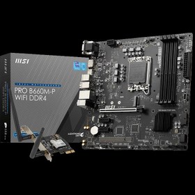 Resim MSI PRO B660M-P WIFI DDR4 LGA 1700 SOKET ANAKART 