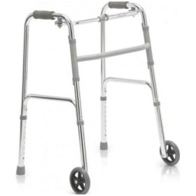 Resim İki Tekerlekli Hareketli Alüminyum Yürüteç Walker Wg-w916 