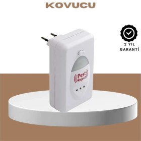 Resim Ultrasonik Ses Dalgalarıyla Kimyasalsız Fare ve Böcek Kovucu Cihaz 