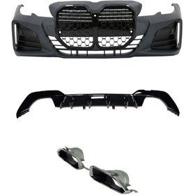 Resim autogp Bmw G20 G22 Body Kit Tampon Dönüşüm Kiti 2018 
