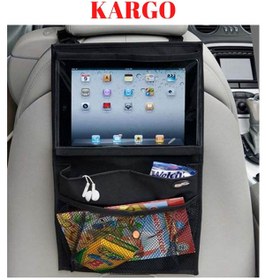 Resim Araba Koltuk Arkası Organizer Düzenleyici Araç Oto Organizer Eşy 