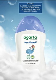 Resim Agarta Bebek ve Erkek Çocuklarına Özel Doğal Bakım Şampuanı 400 ML 