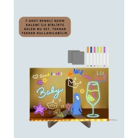 Resim Butik Bfs Işıklı Yazı Tahtası 