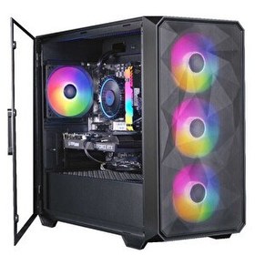 Resim Dragos DRx6832 i5 11400F 23.6" 16 GB RAM 512 GB NVMe RTX3050 Curved FreeDOS Masaüstü Oyun Bilgisayarı 