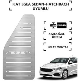 Resim A&g Tuning Fiat Egea Krom Ayak Dayama Dinlendirme Pedalı Kgagpedal000036 