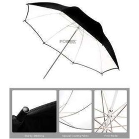 Resim Fomex UMW 101 cm Beyaz Şemsiye 