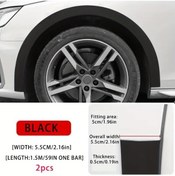 Resim Globalbloom Gm Otojant Kaş Koruma Şeridi 5.5cm 2 Adet Kalınlaştırılmış Çizik Kapama Yapışkanlı Montaj 