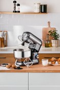 Resim Emsan Bella Gusto Comfort Stand Mikser Gri 1300W 5,5L 