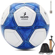 Resim Geeksen Pvc Ve Kauçuk Malzemeli, 21.5cm Çapında, 320g Ağırlığında Futbol Topu Seti Pompa Ve İğne Dahil Çok Renkli 